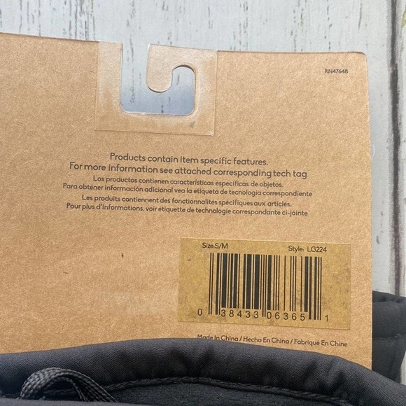 Nwt- IGLOO 3M Thinsulate Waterproof Pro-Text Ski Gloves Size S/M in Black - Picture 6 of 7